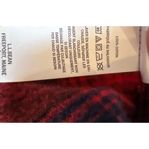 L.L. Bean Signature Archive Chamois Cloth Shirt, Jacket L, Heavyweight - Picture 5 of 8